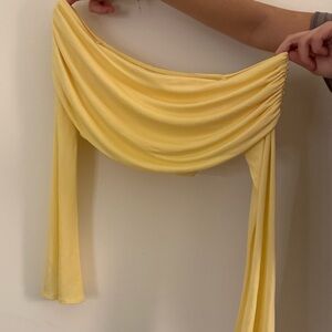 Meshki Lemon Yellow Top